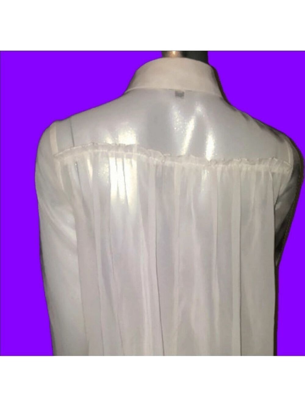 Miss Selfridge Beige Blouse Long Sleeve Size 0